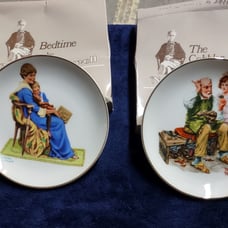 Norman Rockwell Collectable Plates
