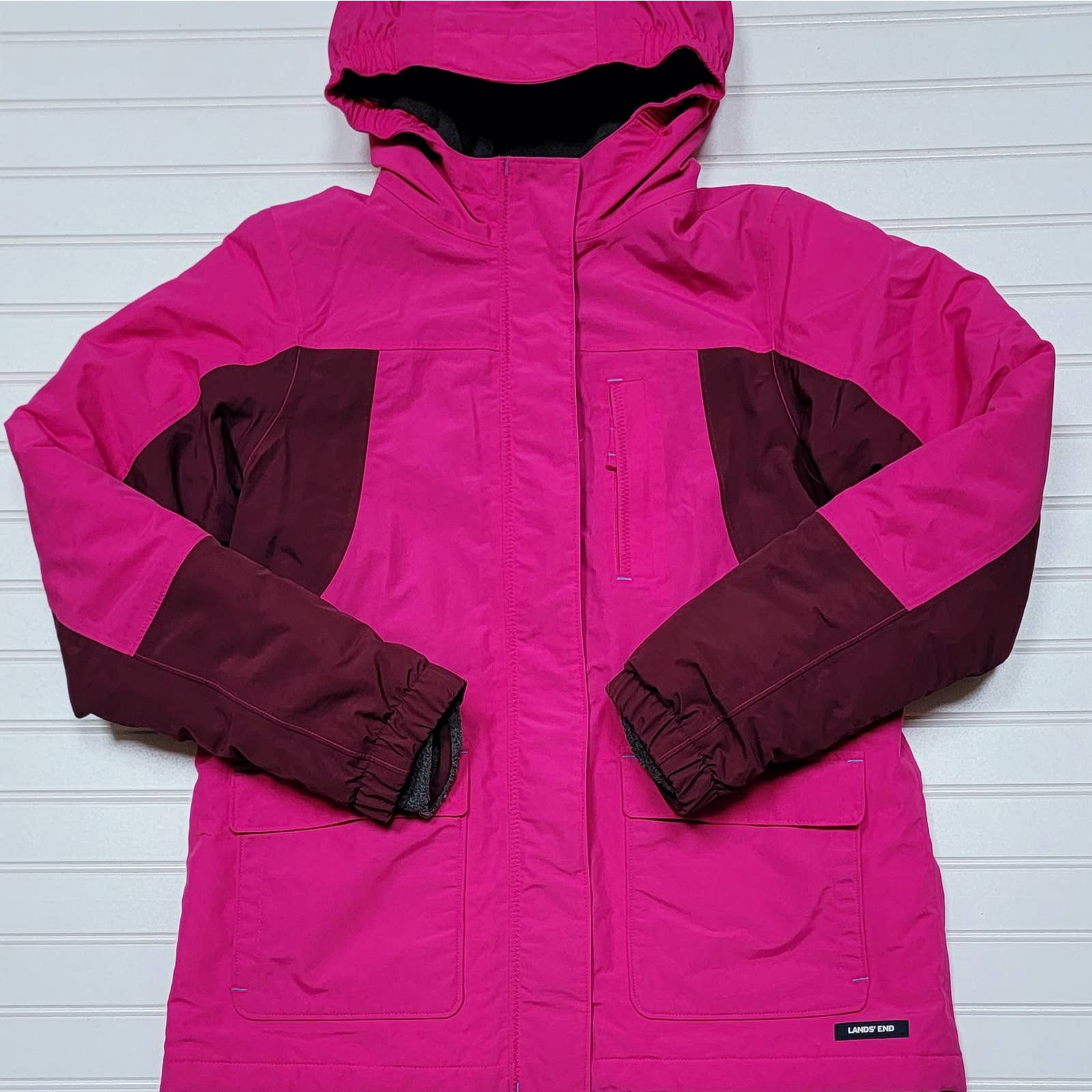 Lands End Squall Insulated Winter Parka Jacket/Coat