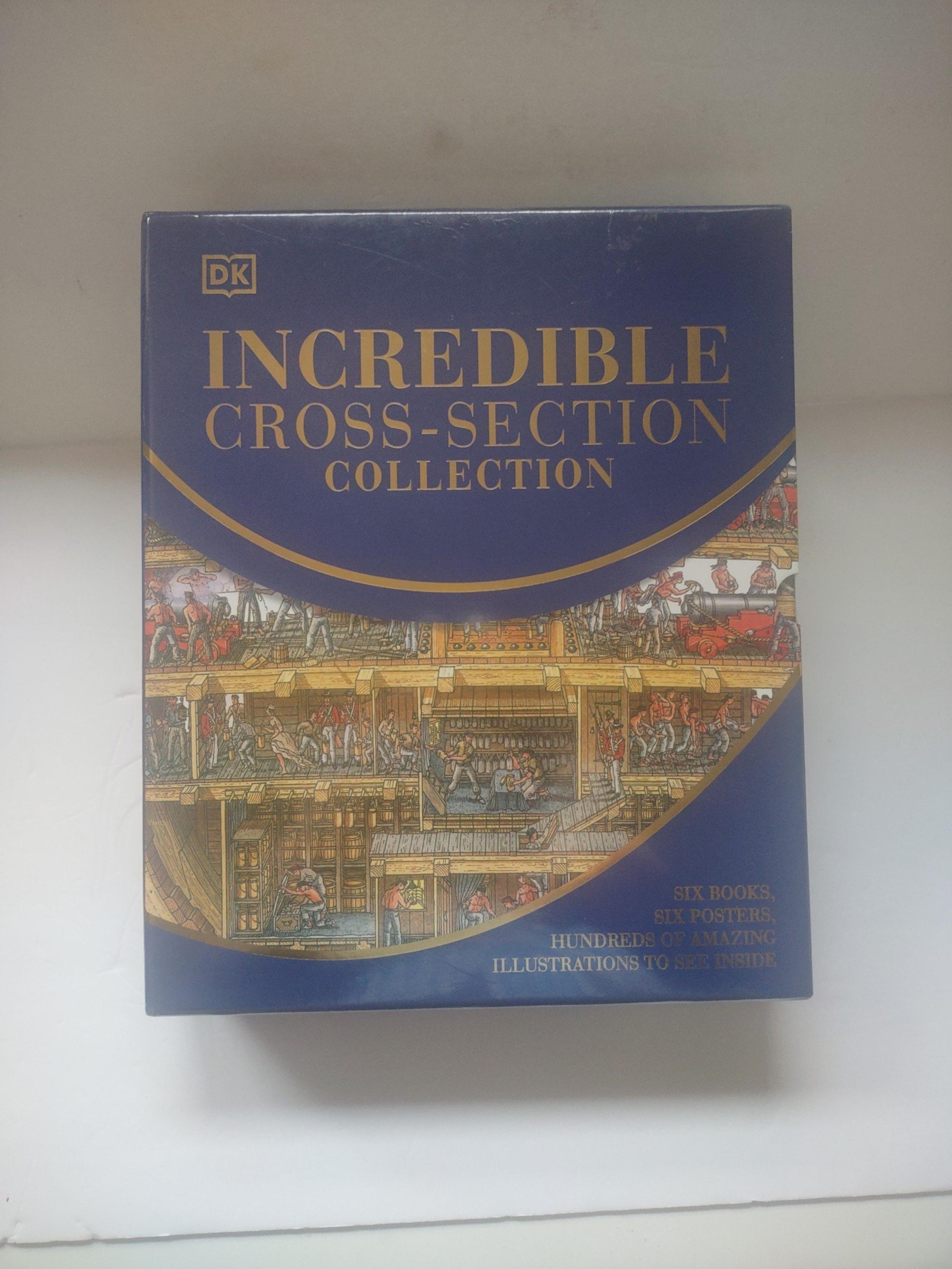 This is Stephen Biesty's Incredible Cross Section  Collection. NEW SEALED.