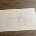 Signed 3x5 Index Timothy Leary JSA LOA