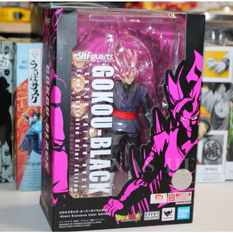 S.H.Figuarts Dragon Ball Gokou Goku Black Super Saiyan Rose Event Exclusive