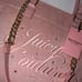 Juicy Couture Beach Tote Pink Diamond