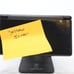 Nintendo DS Lite Handheld Console Black No Charger. Tested *Yellow Screen*