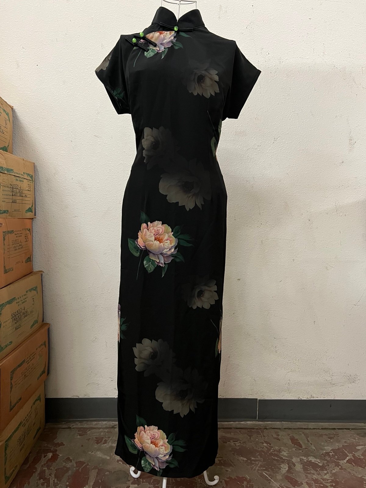XL cheongsam ，Qipao dress /chinese traditional dress #1