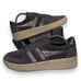 Gola Grandslam Savanna Animal Print Sneakers Grey CLB116 Women's 10