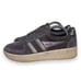 Gola Grandslam Savanna Animal Print Sneakers Grey CLB116 Women's 10