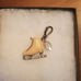 Juicy Couture 2013 Pinkish Beige Ice Skate Charm