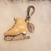 Juicy Couture 2013 Pinkish Beige Ice Skate Charm