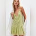 Free People Casella Drop Waist Mini Dress
