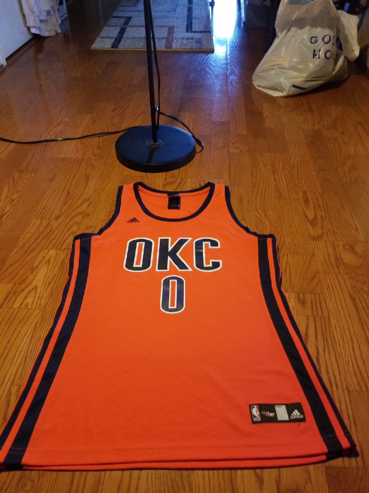 NBA jersey OKC WESTBROOK YOUTH SIZE L