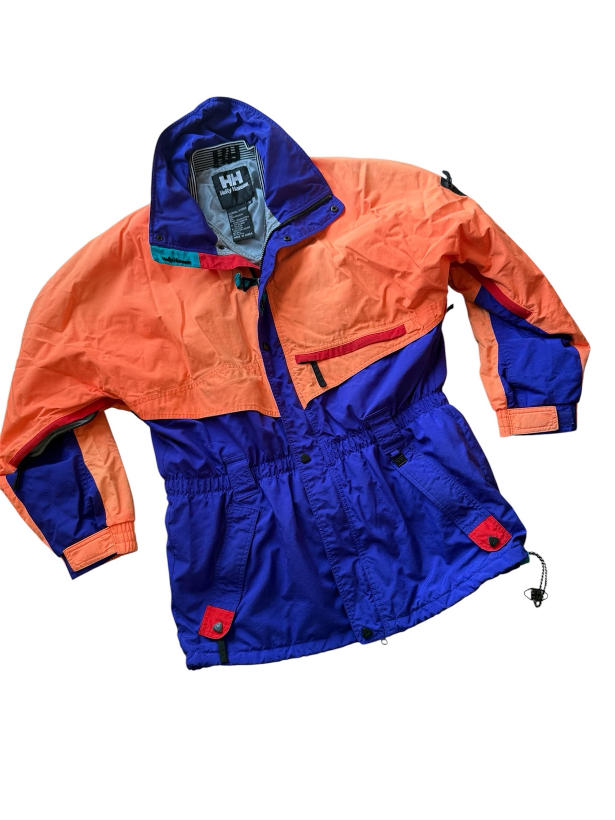 Vintage Helly Hansen Jacket Equipe Tech Snowboarding Ski Hiking Men’s Medium 90S