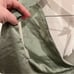 Leocé sage green satin look crossover front halter top size 10