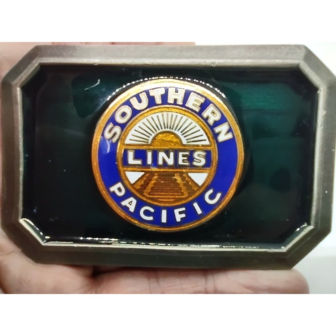 Southern Lines Pacific Rail Road 1981 Serial # 199 The Great American Buckle Co