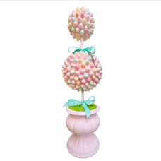 Spring confections gum drop topiary