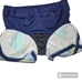 Lands' End Swim Shirt with Bra and 3 Quick Dry Swim Shorts with Brief Size 10