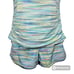 Lands' End Swim Shirt with Bra and 3 Quick Dry Swim Shorts with Brief Size 10