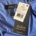 Aidan Mattox Women's Cocktail Dress Size 4 Blue Sequined Sleeveless A-Line Midi