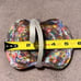 Stunning Vintage Murano Venetian Millefiori Art Glass Basket