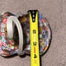 Stunning Vintage Murano Venetian Millefiori Art Glass Basket