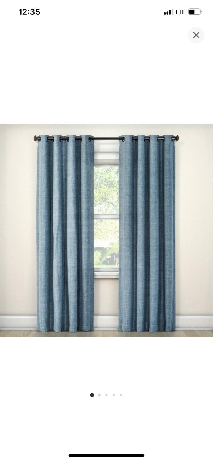 Threshold window curtains