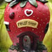Solar Lights Strawberry House Garden Balcony Courtyard Lawn Decorative Lamps
