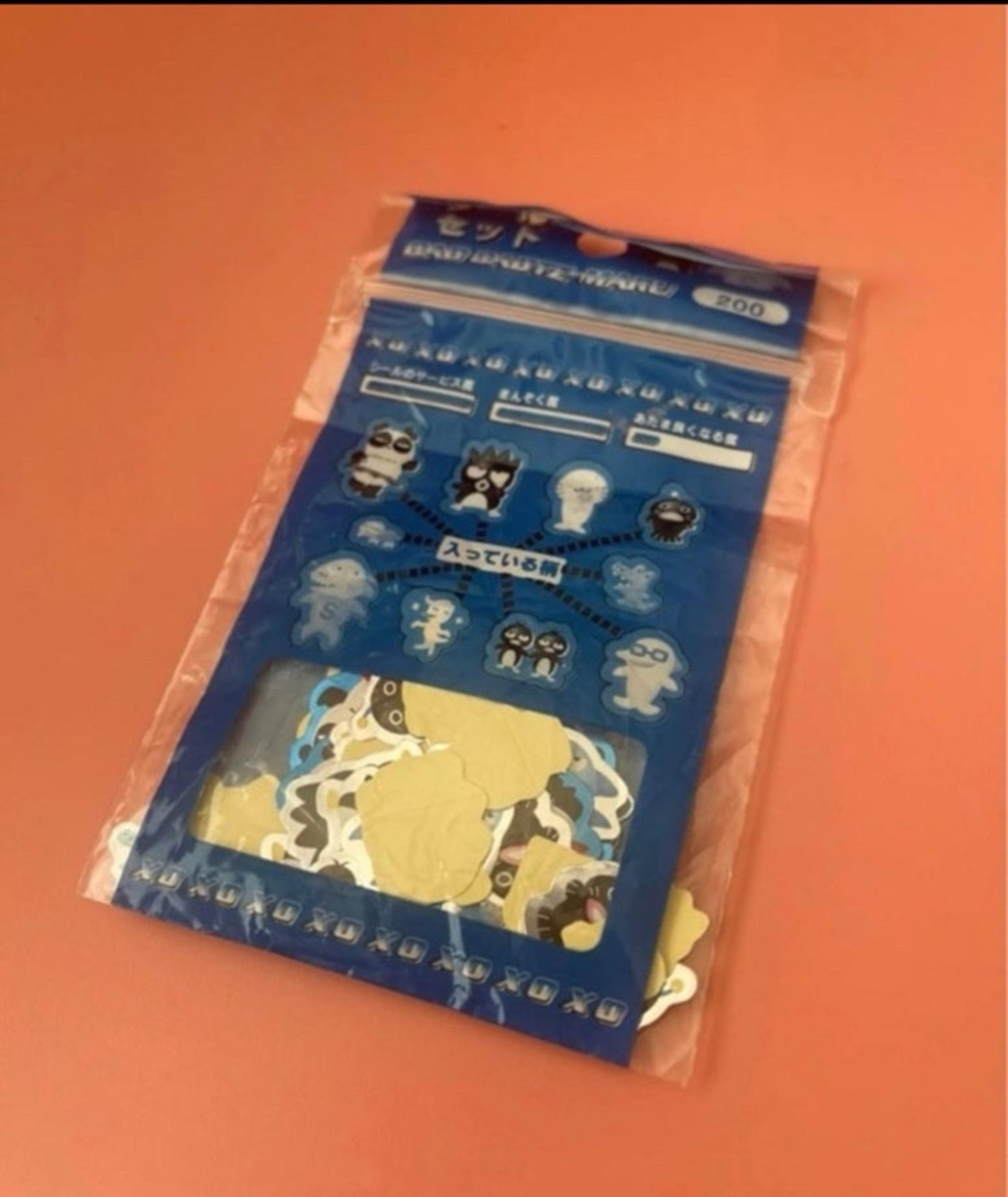 Sanrio Badzt maru 1999 sticker flakes