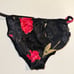 Vintage Victoria”s Secret 100% Silk String Bikini nwot