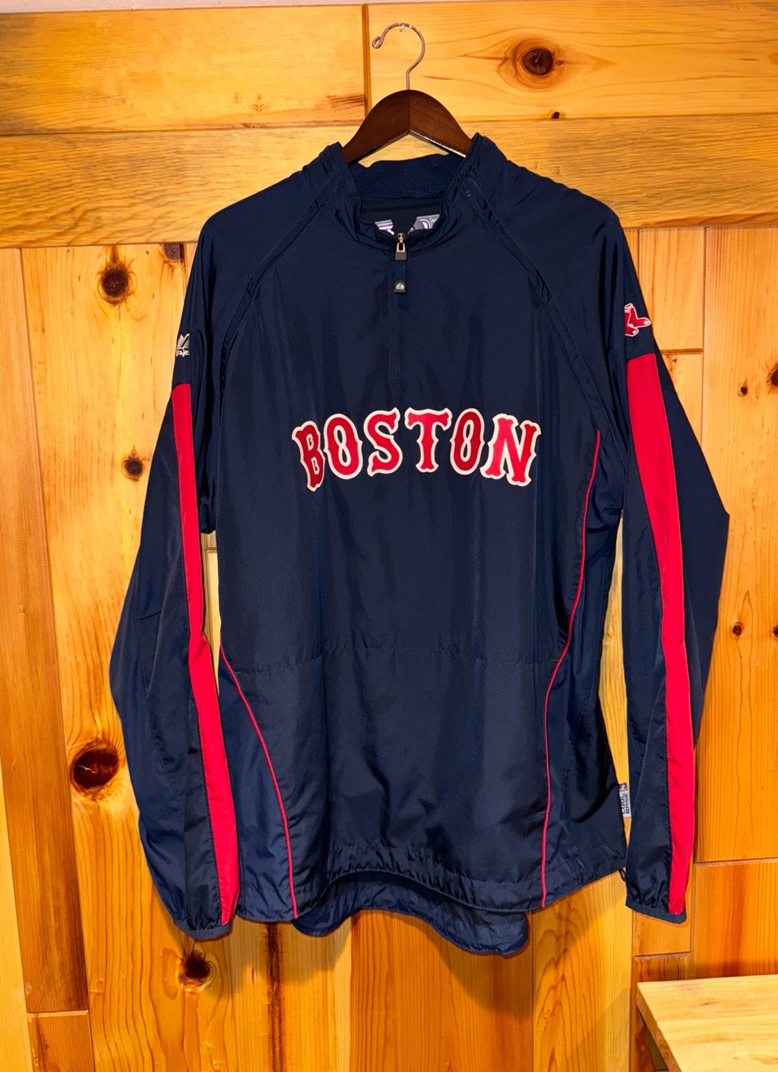 Men’s Majestic Authentic Collection Boston Red Sox MLB Cool Base Jacket XXL