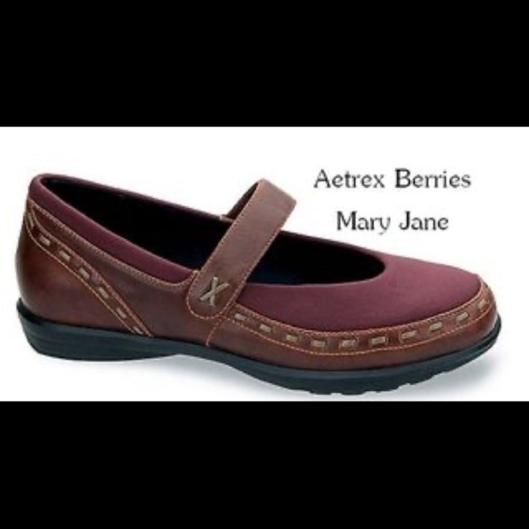 Aetrex Berries Darla Mary Jane Size 9