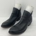 Vintage Black Leather Ankle Round Toe Casual Chelsea Boots Men Size 11 Preowned