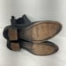 Vintage Black Leather Ankle Round Toe Casual Chelsea Boots Men Size 11 Preowned
