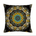 4 pc bohochic mandala throw pillow covers pillowcase set zipper cover