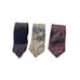 Elegant Men's Silk Neckties Set - Polka Dot, Paisley, and Floral Patterns Z-17