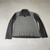 Kenneth Cole Men’s Checked Wool-blend V-Neck Long Sleeve Pullover Sweater