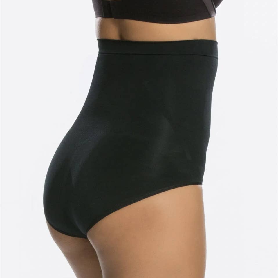 SPANX HIGH-WAISTED BRIEF Black XL