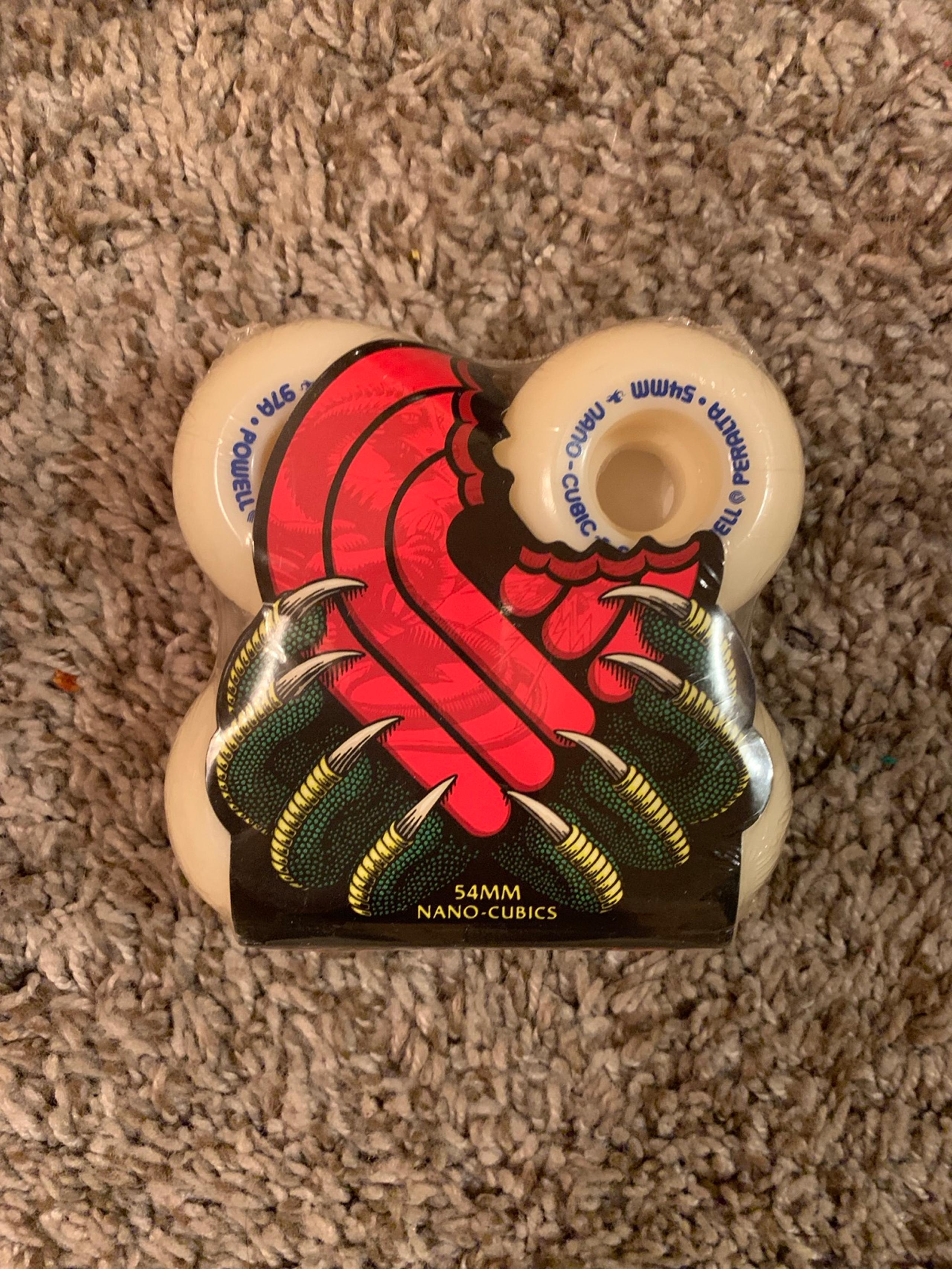 Powell Peralta Nano-Cubic Dragon Formula 54mm 97A Skateboard Wheels 4pk