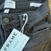 NWT FRAME Le High Skinny Jeans 25 Malloy Washed Black Distressed