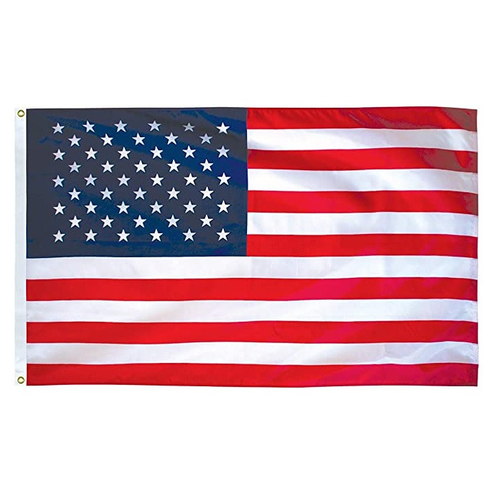 5' x 8' U.S. American Nylon Flag. Made in the U.S.A. by Annin