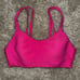 Lululemon Hot Pink Ribbed Sports Bra