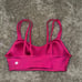 Lululemon Hot Pink Ribbed Sports Bra