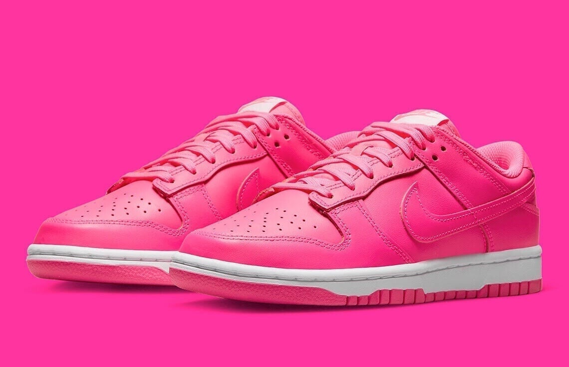 ✅ Nike ✅ Dunk Low Hyper Pink/Hyper Pink White - NEW!