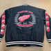 Vintage NHL Detroit Redwings Wool JH Design Reversible Varsity Jacket Mens XL
