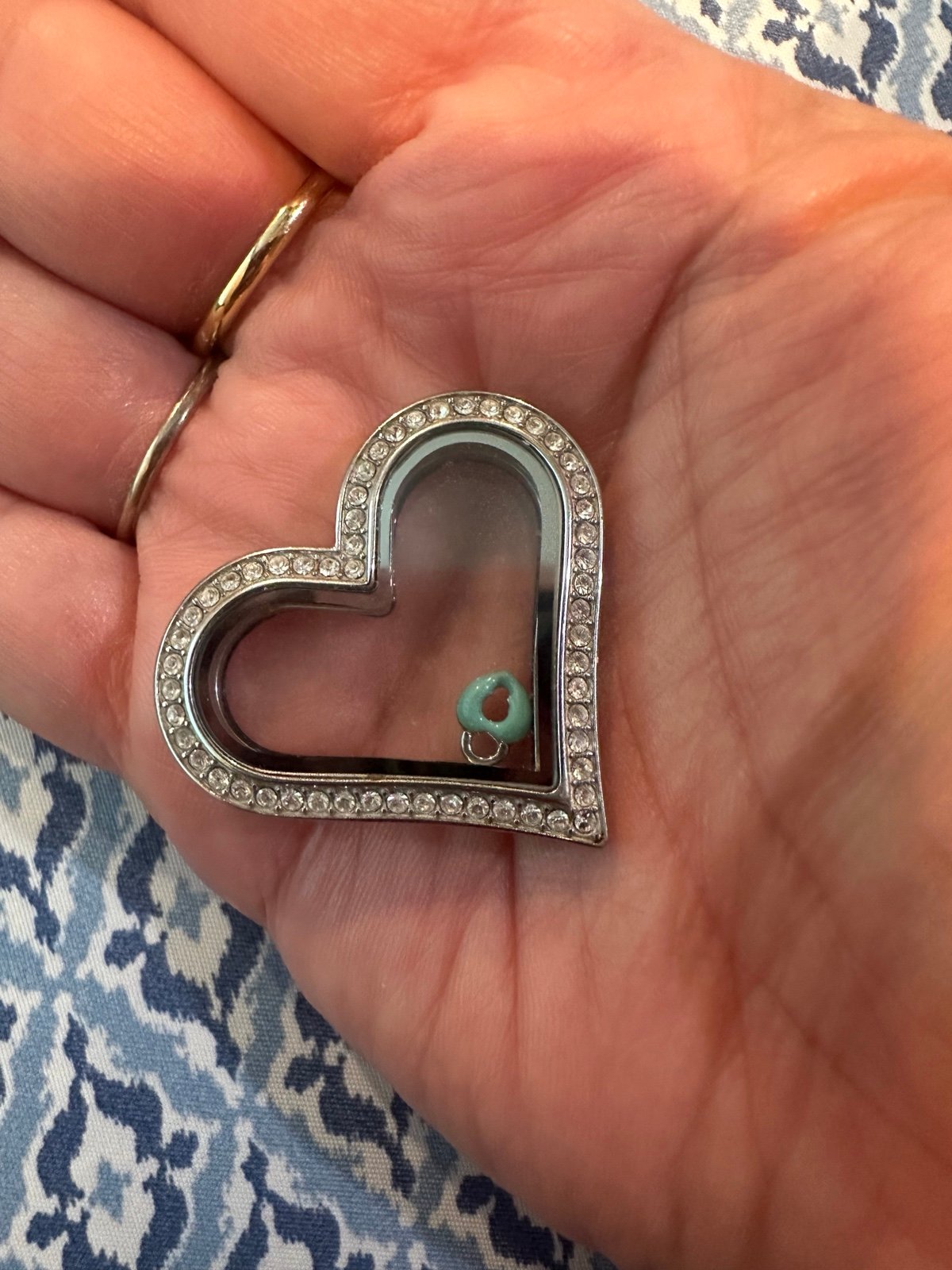 Origami owl locket and charms