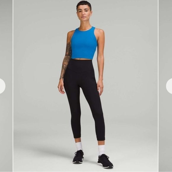 Lululemon Invigorate Training Tank TopPoolside Size 2 pads have been removed