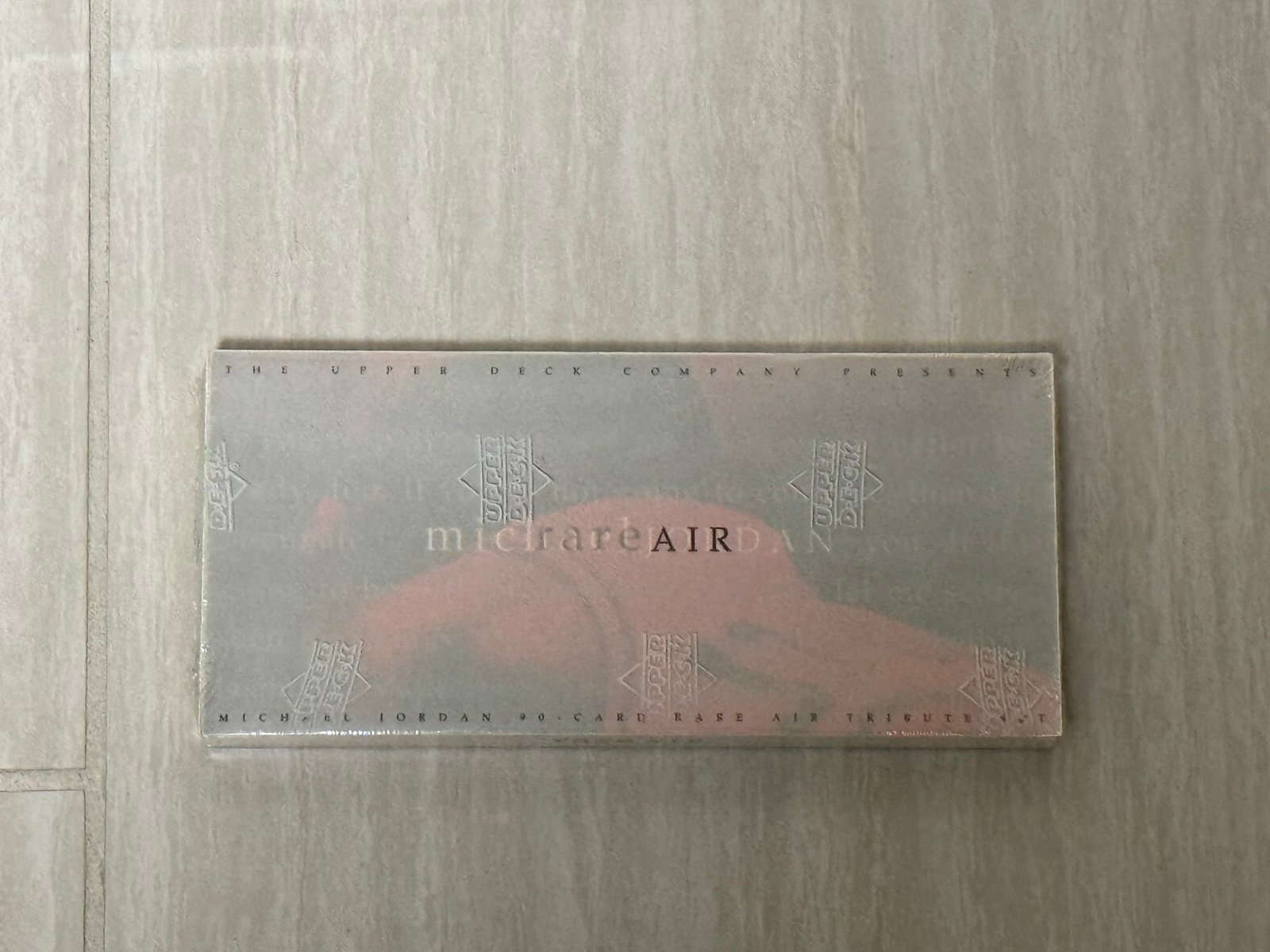 Michael Jordan Upper Deck 90 Card Rare Air Tribute Set Sealed