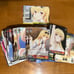 Various Used Anime Cards / Sleeves / Deck Cases with Evangelion Storage Box