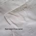 Vintage Table Placemats, Napkins and Table Runner Set 17 Pcs White Cotton