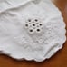 Vintage Table Placemats, Napkins and Table Runner Set 17 Pcs White Cotton