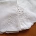 Vintage Table Placemats, Napkins and Table Runner Set 17 Pcs White Cotton