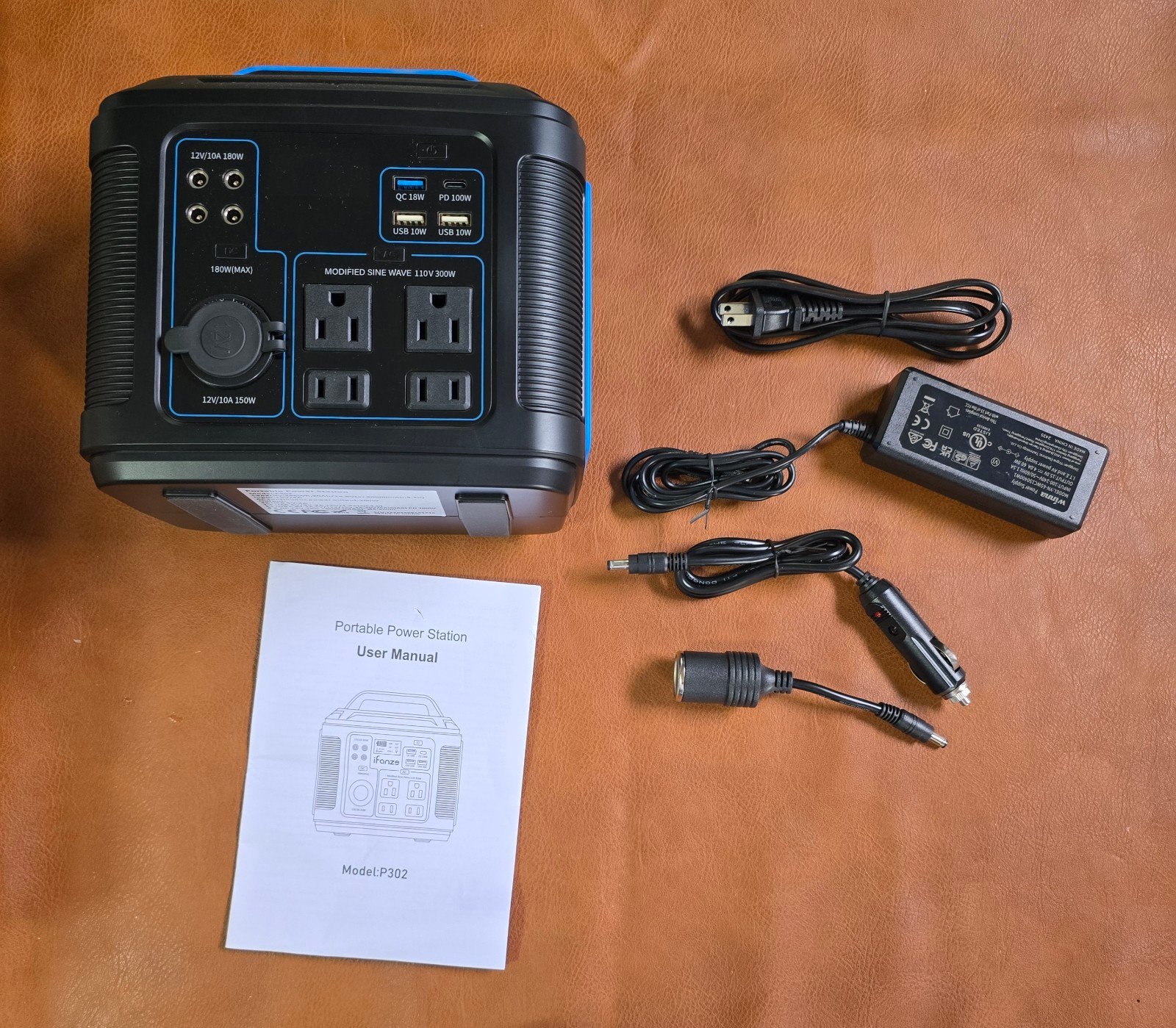300 watt portable power station